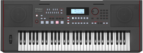 Roland E-X50 arranger keyboard top view