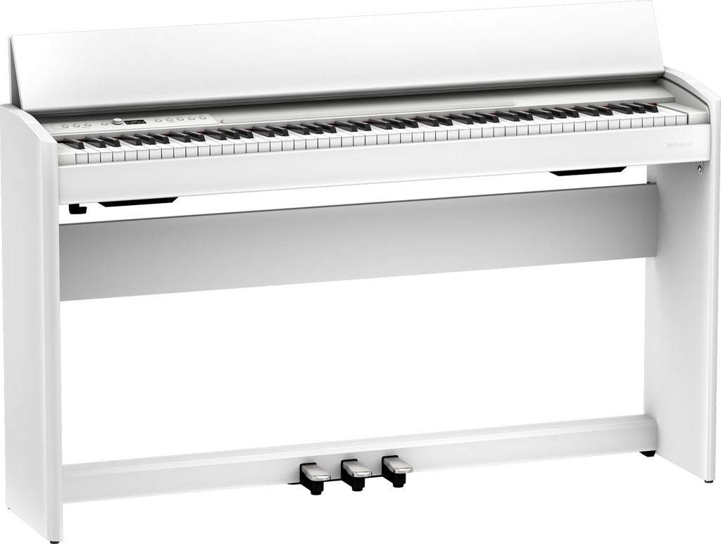 Roland F701 digital piano in white