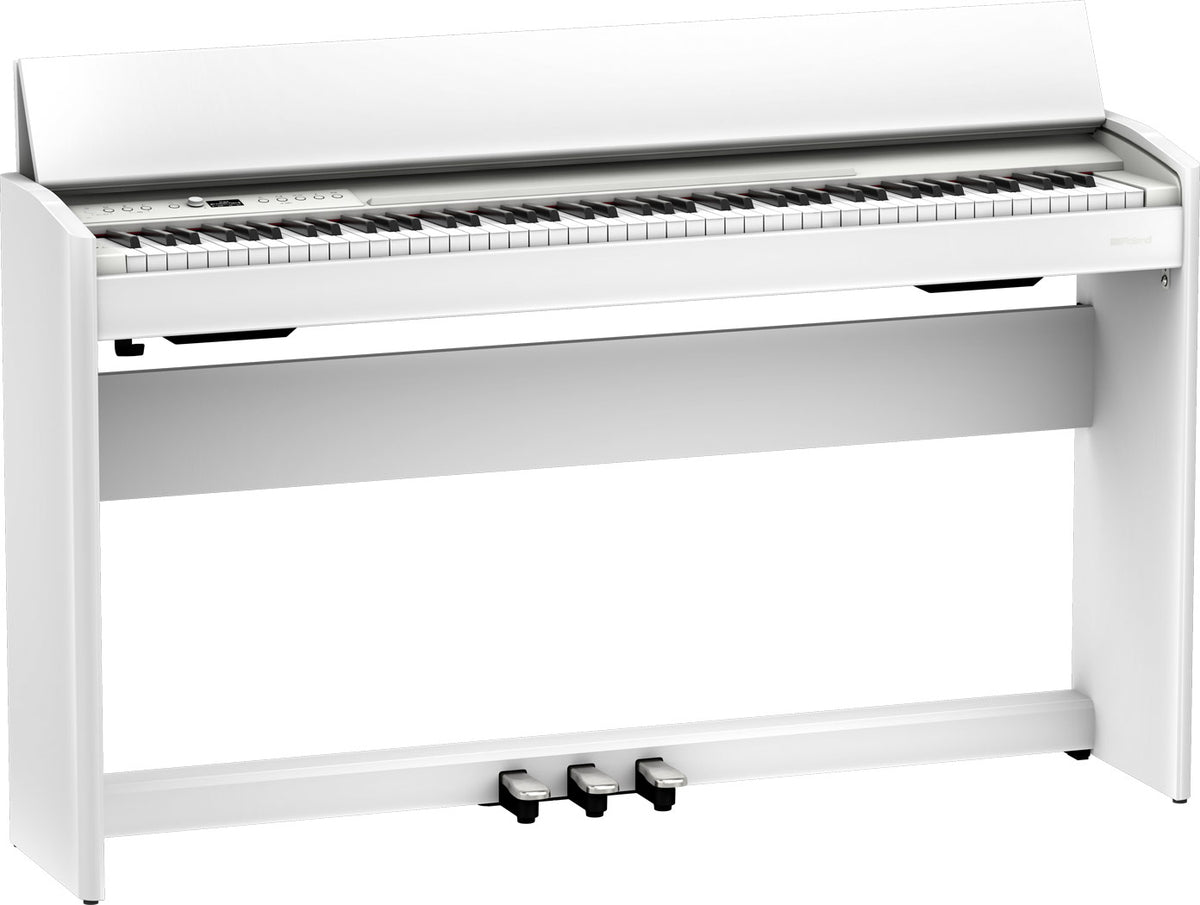 Roland F701 digital piano in white