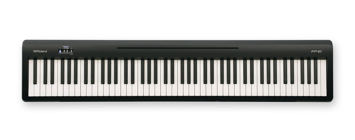 Roland FP-10 digital piano top view