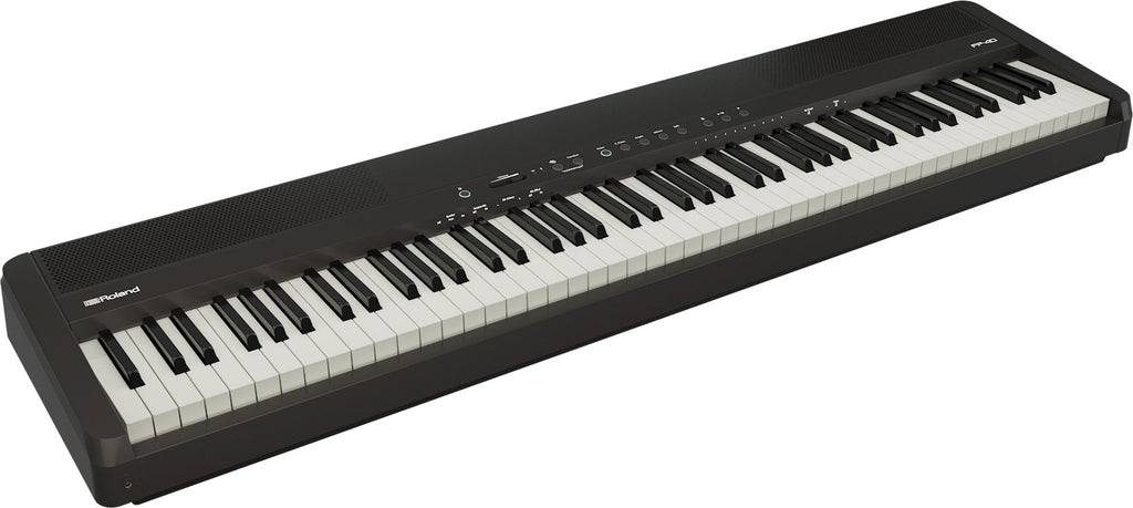 Roland FP-40 digital piano in black