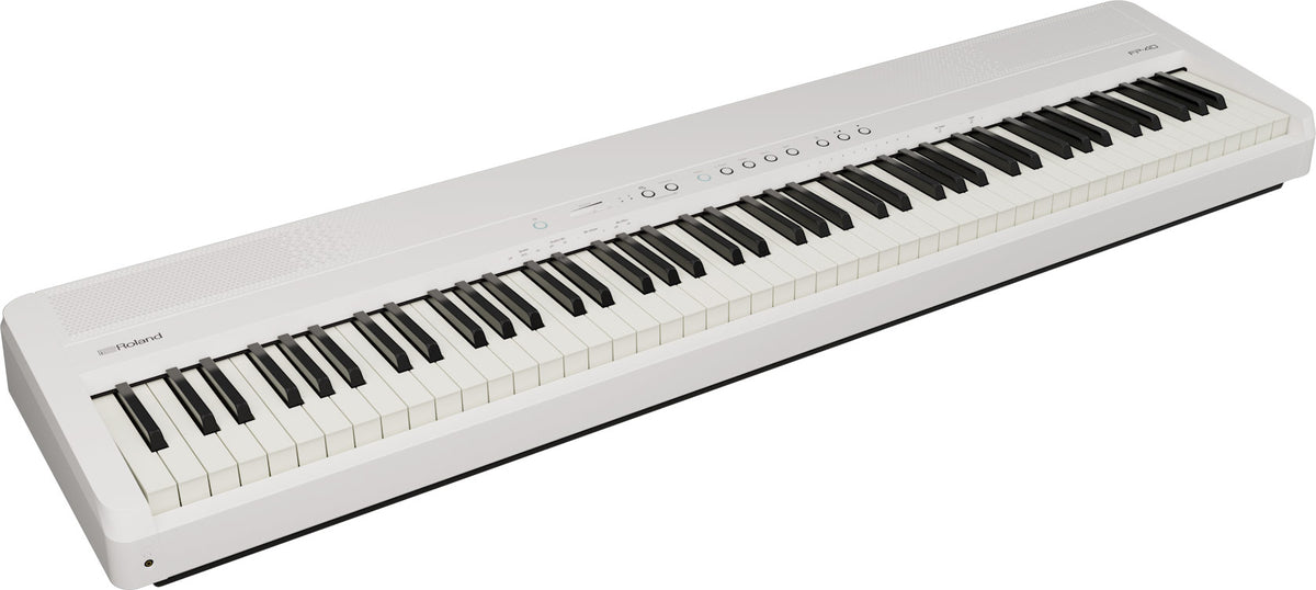 Roland FP-40 digital piano in white