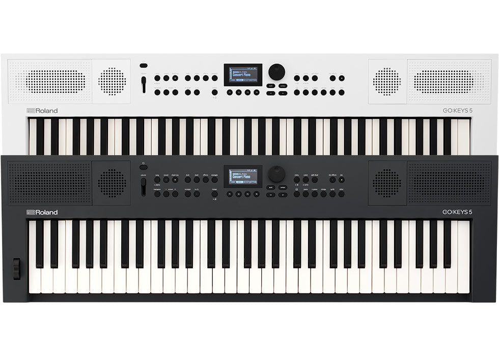 Roland GO:KEYS 5 in Graphite and White