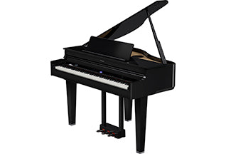 Roland GP-6 digital grand piano in Polished Ebony