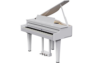 Roland GP-6 digital grand piano in Polished White