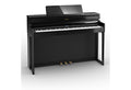 Roland HP704 digital piano in Polished Ebony