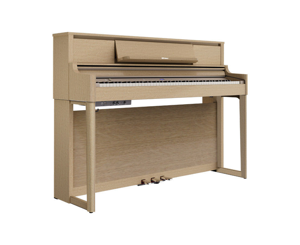 Roland LX-5 digital piano in Light Oak
