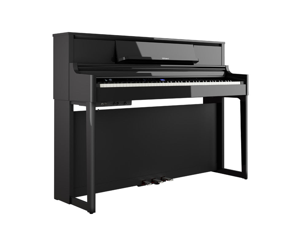 Roland LX-5 digital piano in Polished Ebony