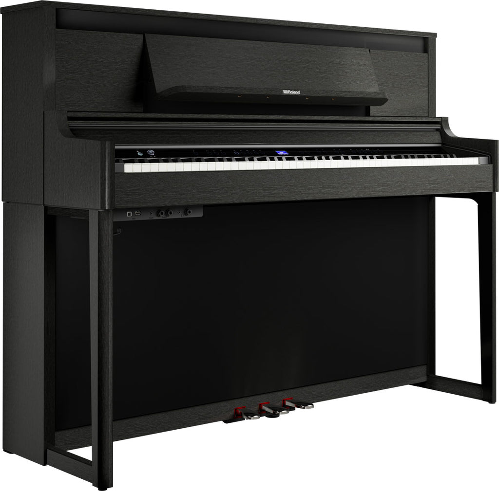 Roland LX-6 digital piano in Charcoal Black