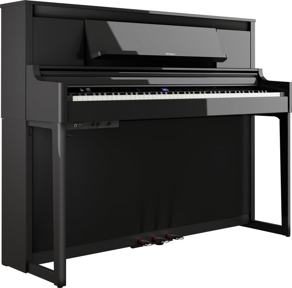 Roland LX-6 digital piano in Polished Ebony
