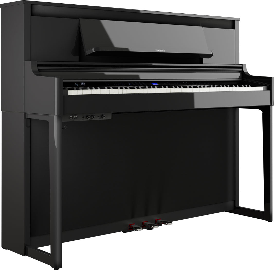 Roland LX-6 digital piano in Polished Ebony