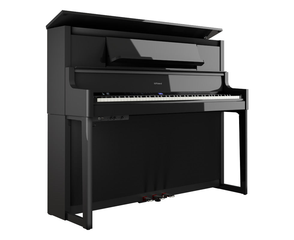 Roland LX-9 digital piano in Polished Ebony