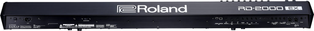 Roland RD-2000 EX rear panel and professional connections