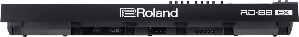 Roland RD-88 EX stage piano rear connection view