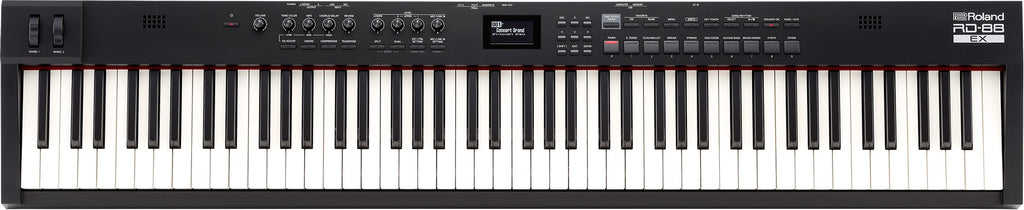Roland RD-88 EX stage piano top view