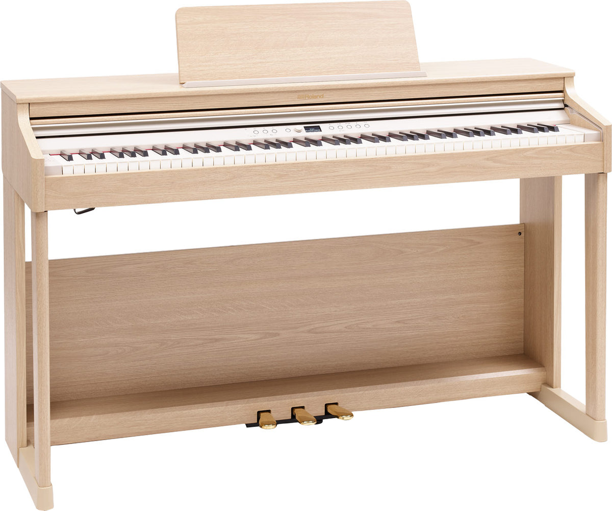 Roland RP701 digital piano in Light Oak