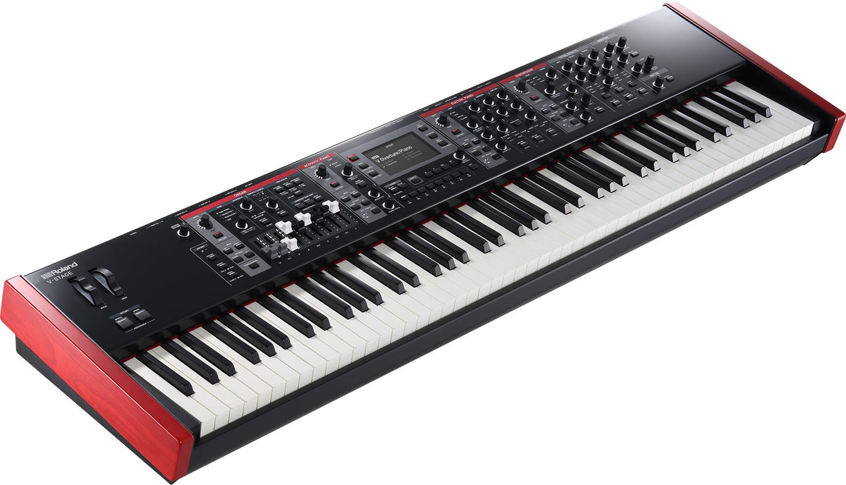 Roland V-STAGE 88 performance keyboard angled product view
